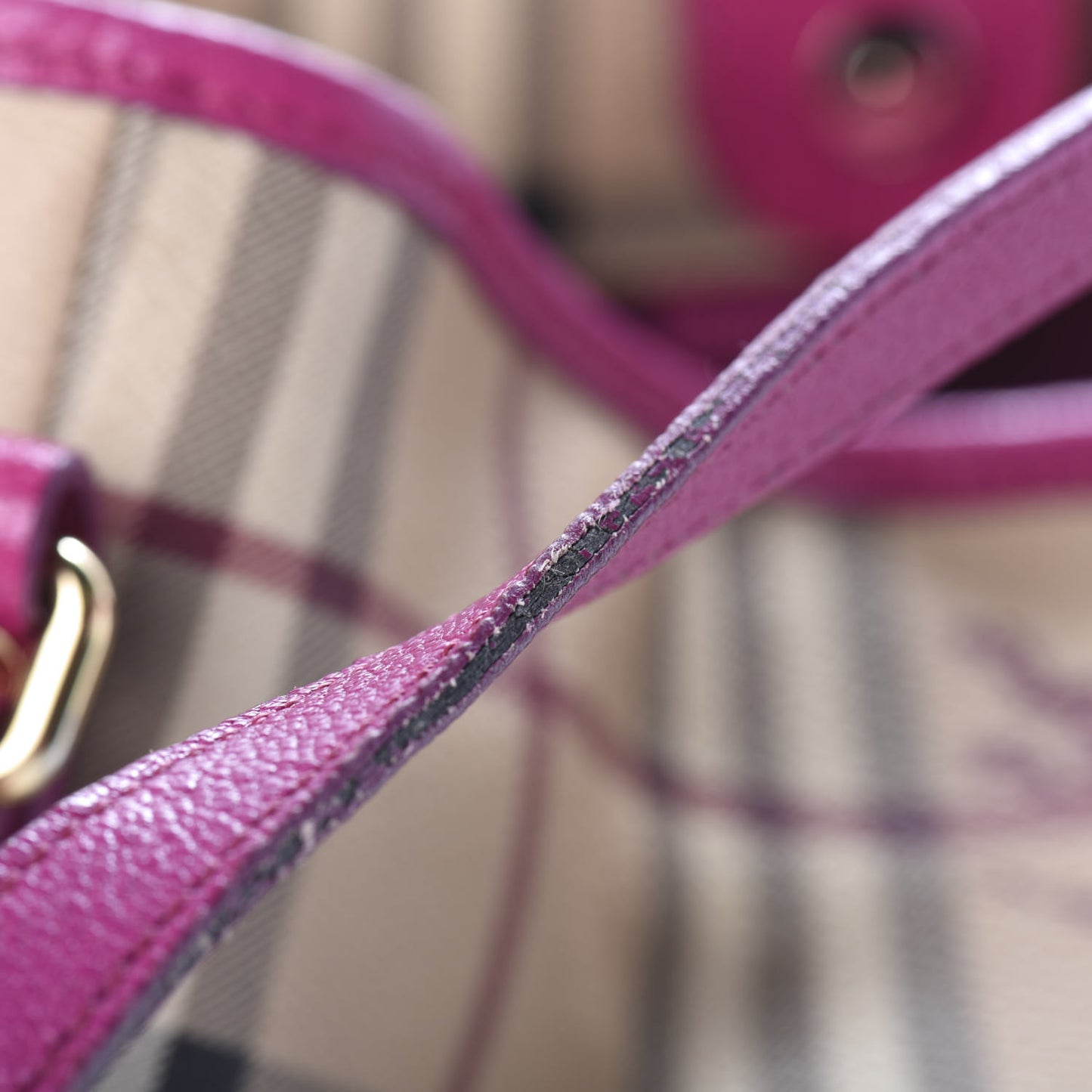 Haymarket Check Small Canterbury Tote Magenta