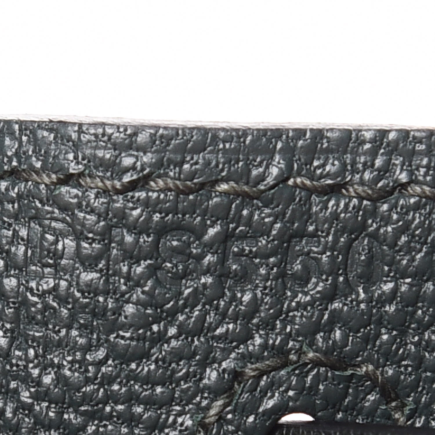 Hermes Ostrich Kelly Sellier 28 Vert Titien 33 of 33