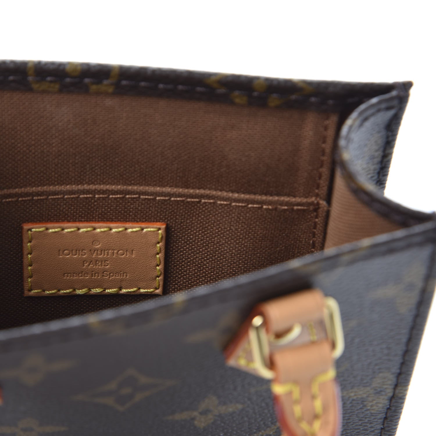Louis Vuitton Monogram Petit Sac Plat 13 of 16