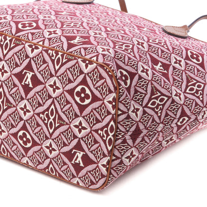 Louis Vuitton Jacquard Since 1854 Neverfull MM Bordeaux 5 of 9