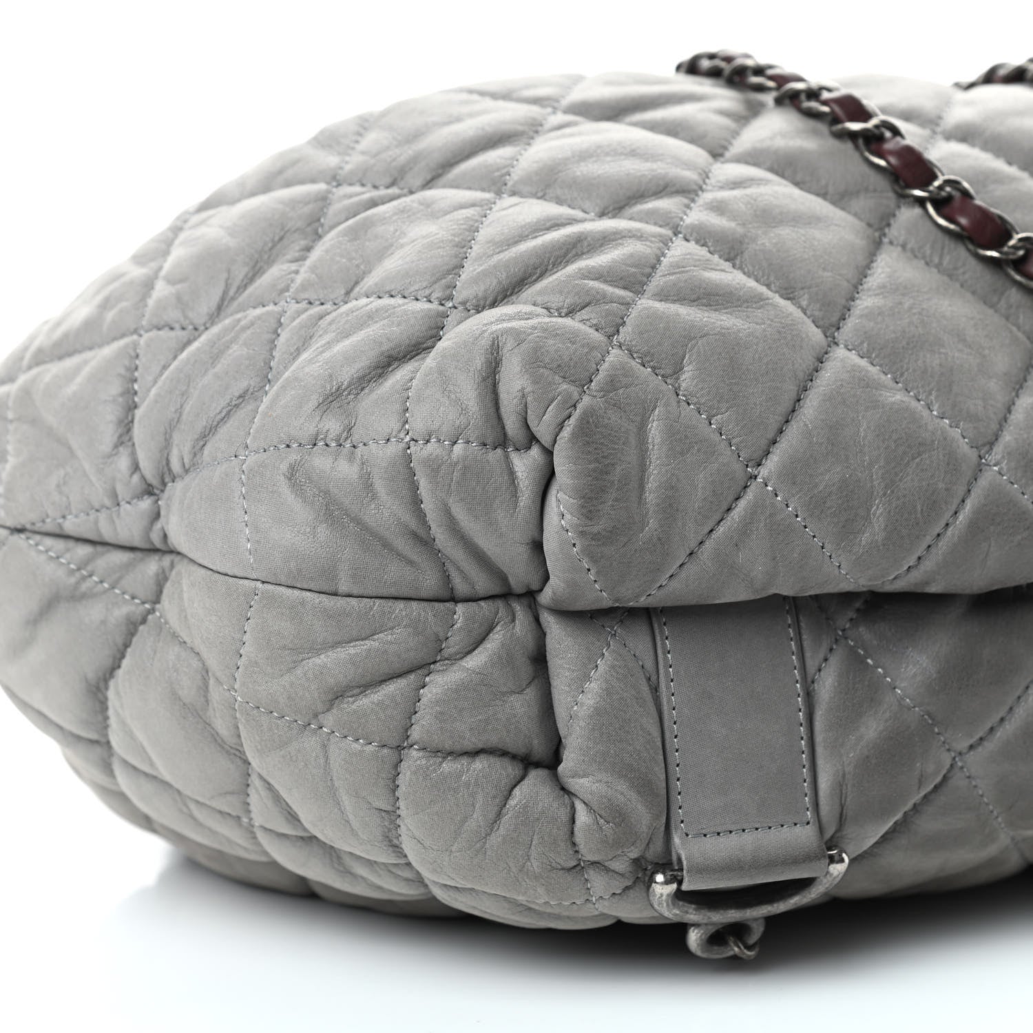Chanel Iridescent Calfskin Quilted In The Mix Backpack Grey 8 of 10