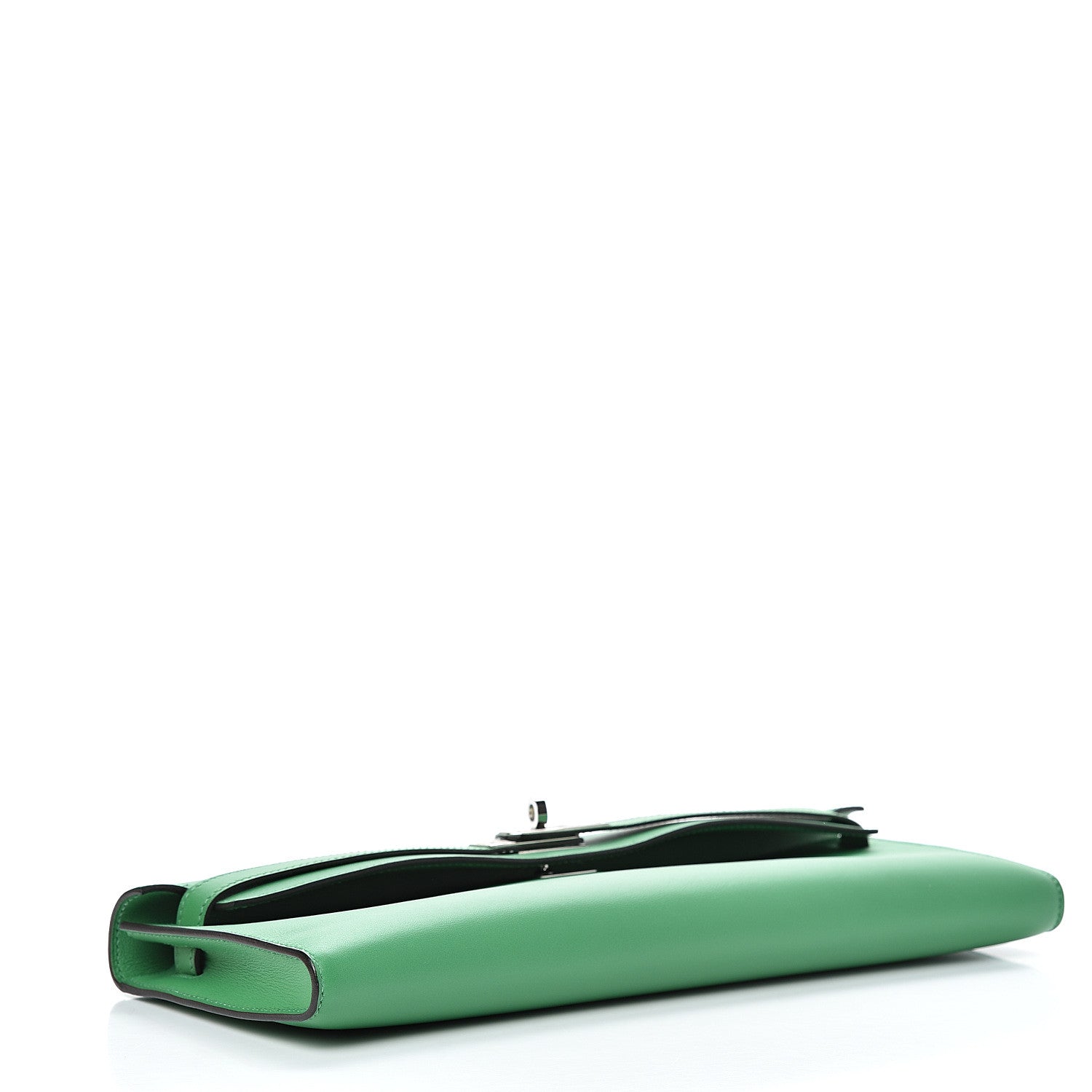 Hermes Swift Kelly Cut Clutch Pochette Bambou 3 of 9