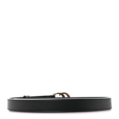 Gucci Calfskin Double G 20mm Belt 75 30 Black 2 of 5