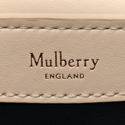Mulberry High Gloss Calfskin Lana Small Top Handle Eggshell 6 of 11