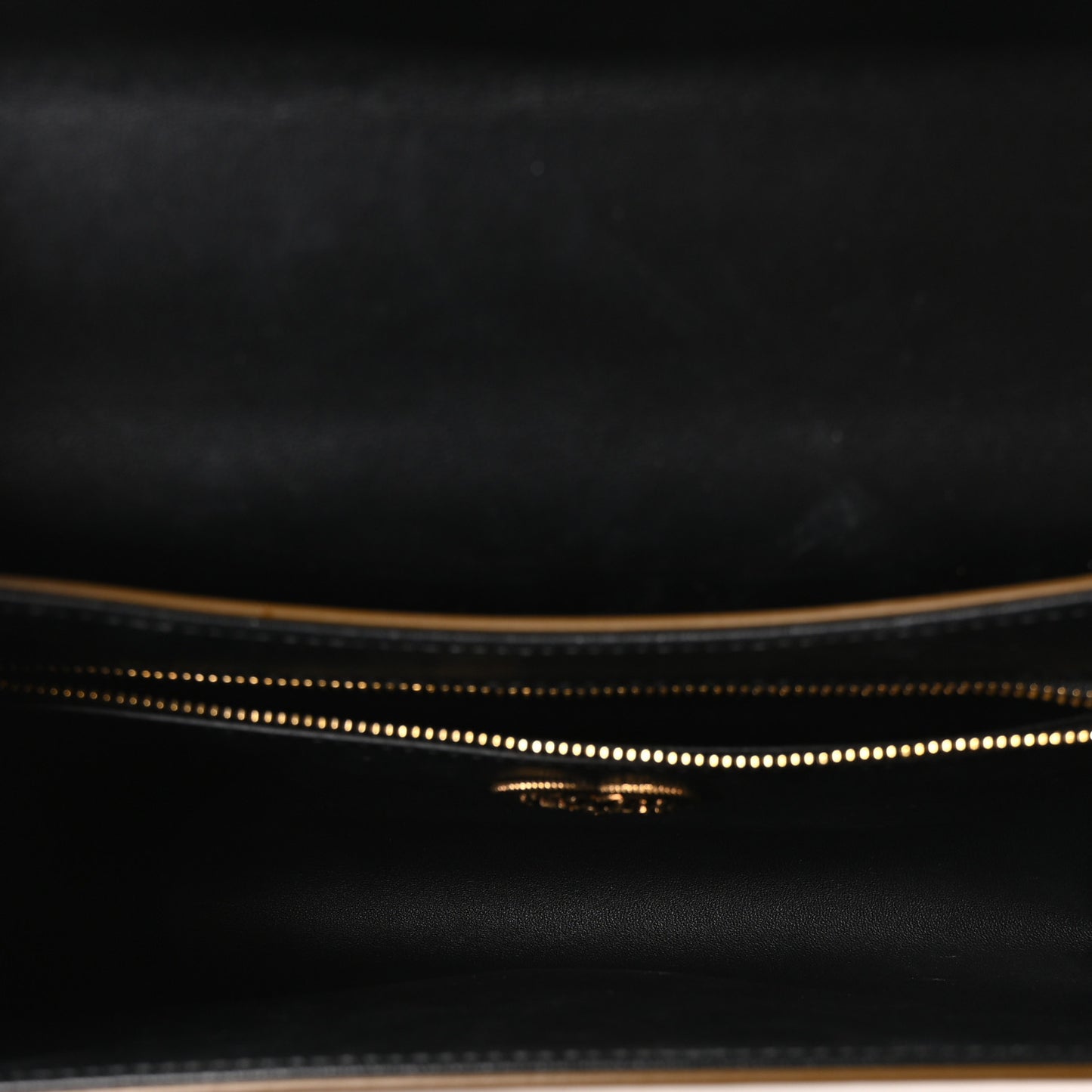 Metallic Nappa Quilted Medium Devotion Crossbody Bag Gold