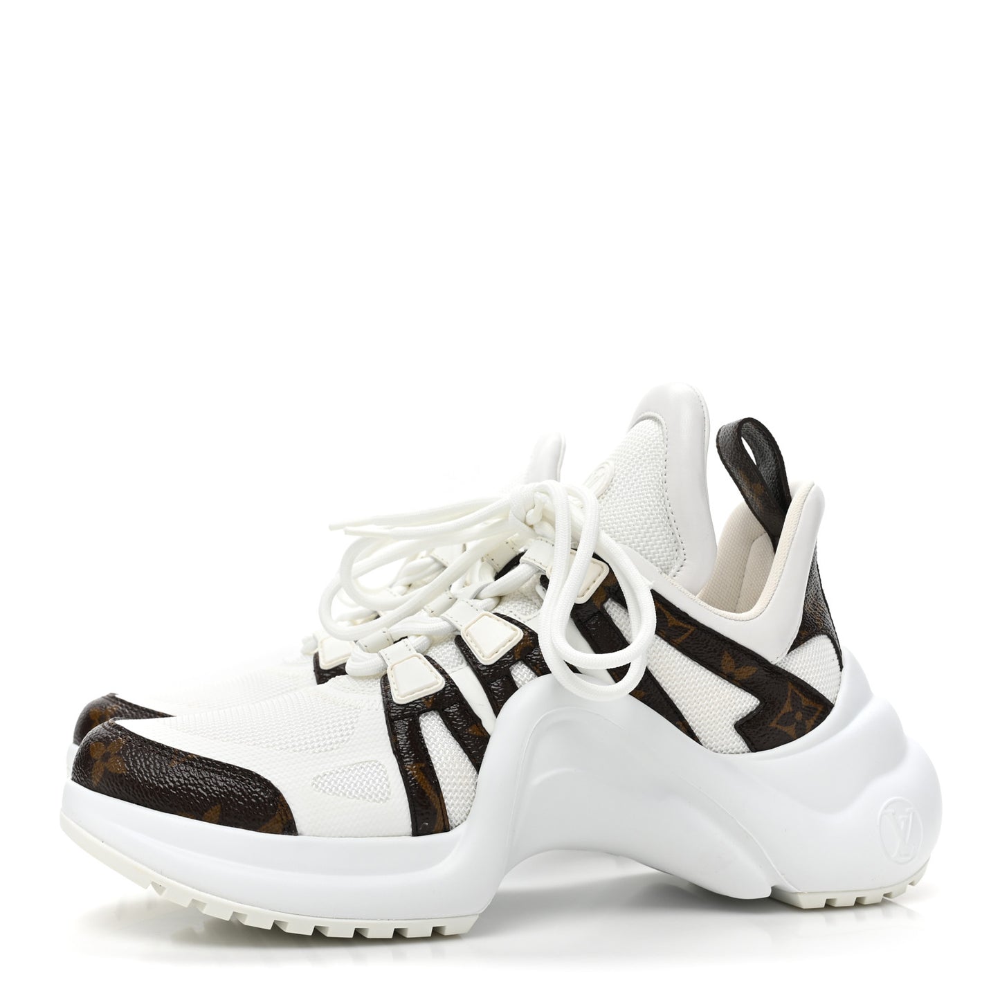 Patent Monogram LV Archlight Sneakers 39 White