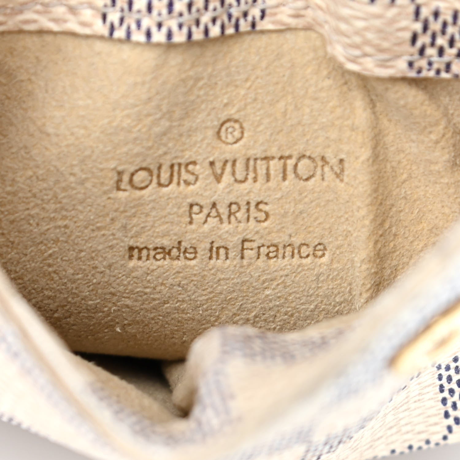 Louis Vuitton Damier Azur Sunglasses Case MM 6 of 11