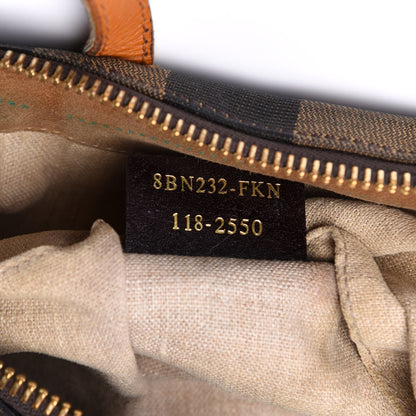 Fendi Pequin Cuoio Vegetale 2Bag Tobacco Cuoio Miele Vacchetta 7 of 14