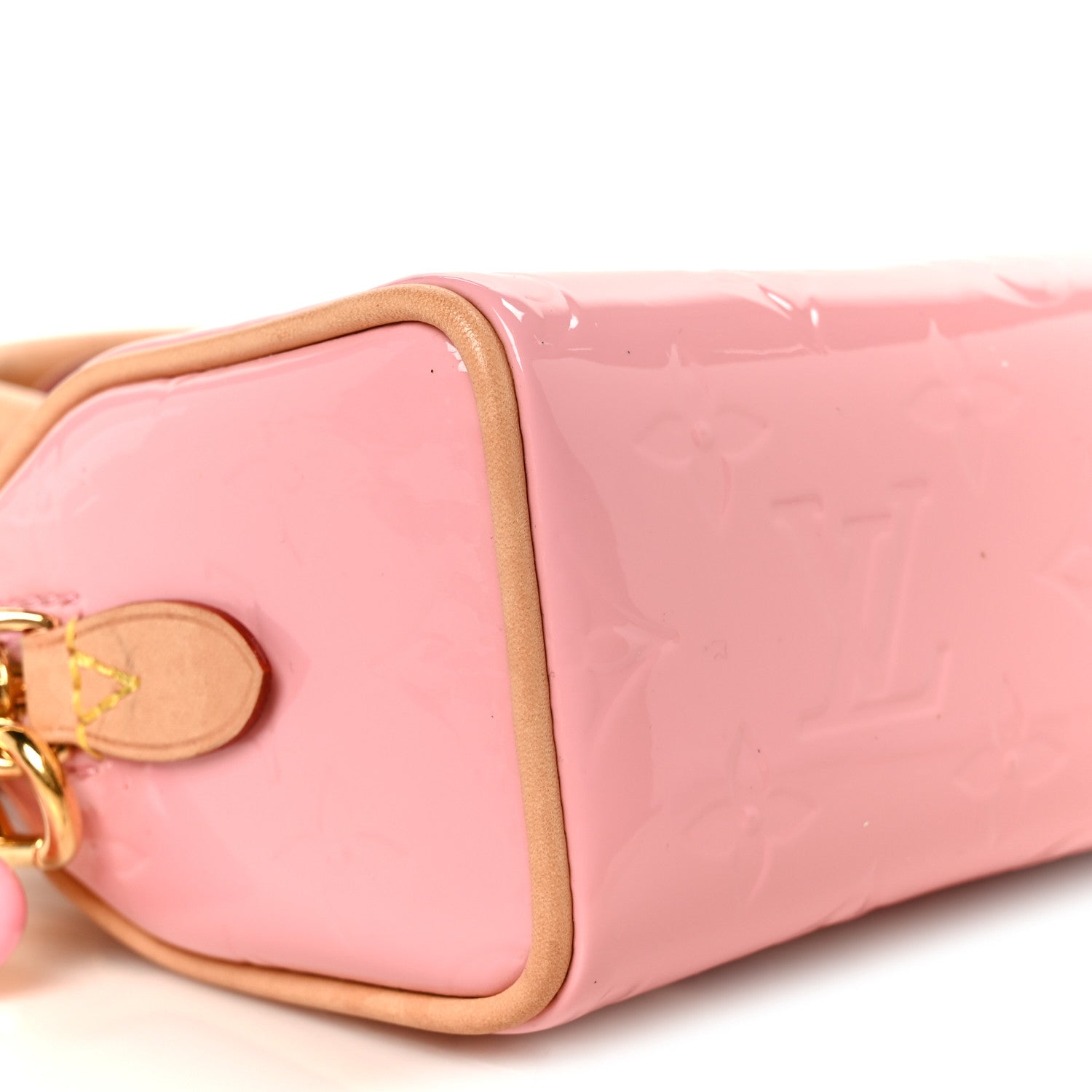 Louis Vuitton Vernis Monogram Nano Speedy Mochi Pink 8 of 11