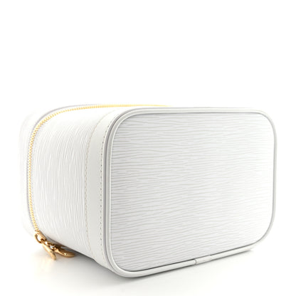 Louis Vuitton Epi Nice Mini White 4 of 6