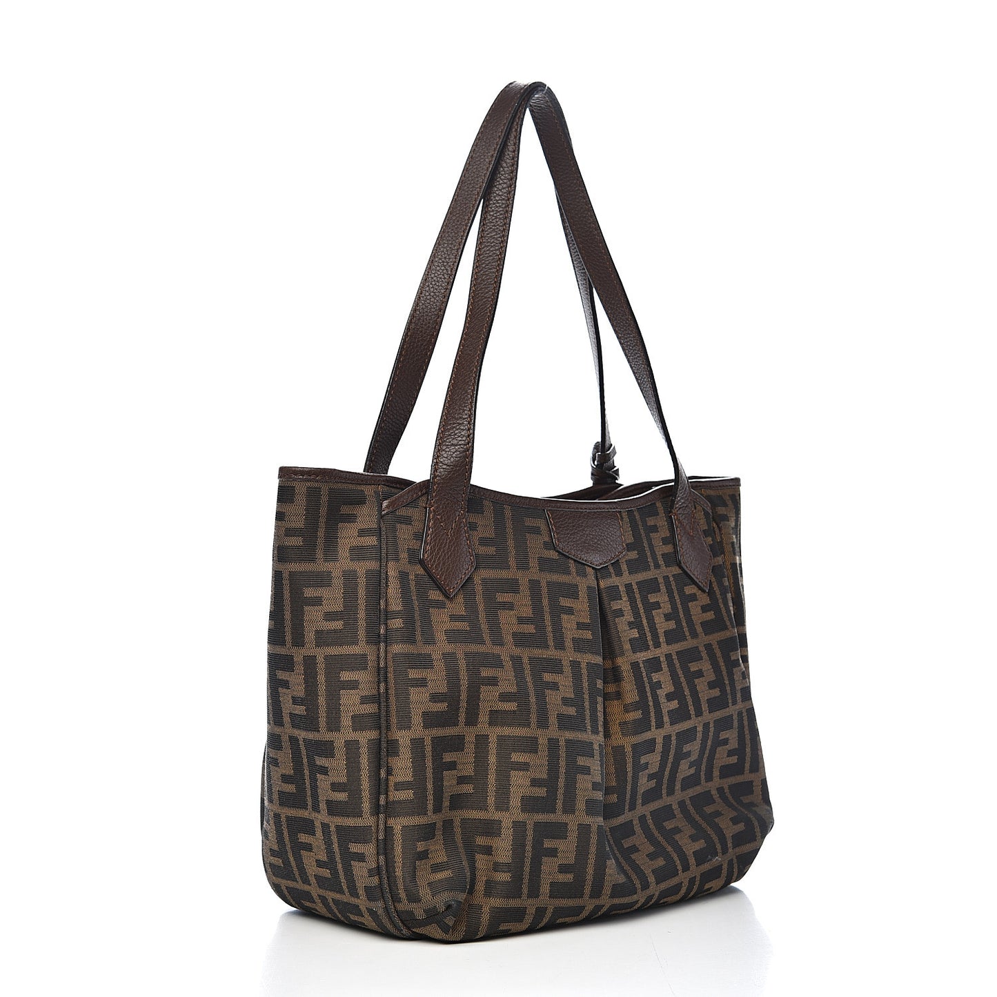 Zucca Vitello Artic Medium Shopping Tote Tobacco Castagna