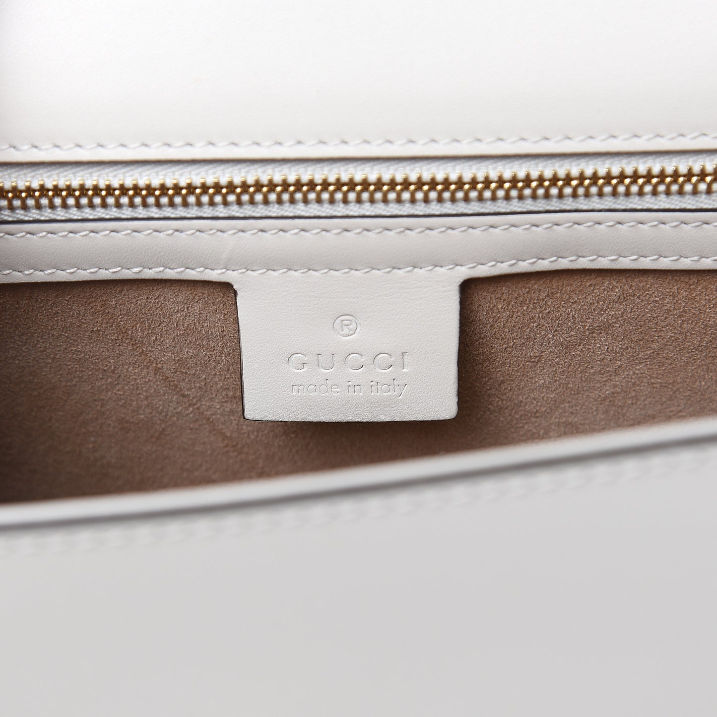 Calfskin Small Sylvie Shoulder Bag Off White