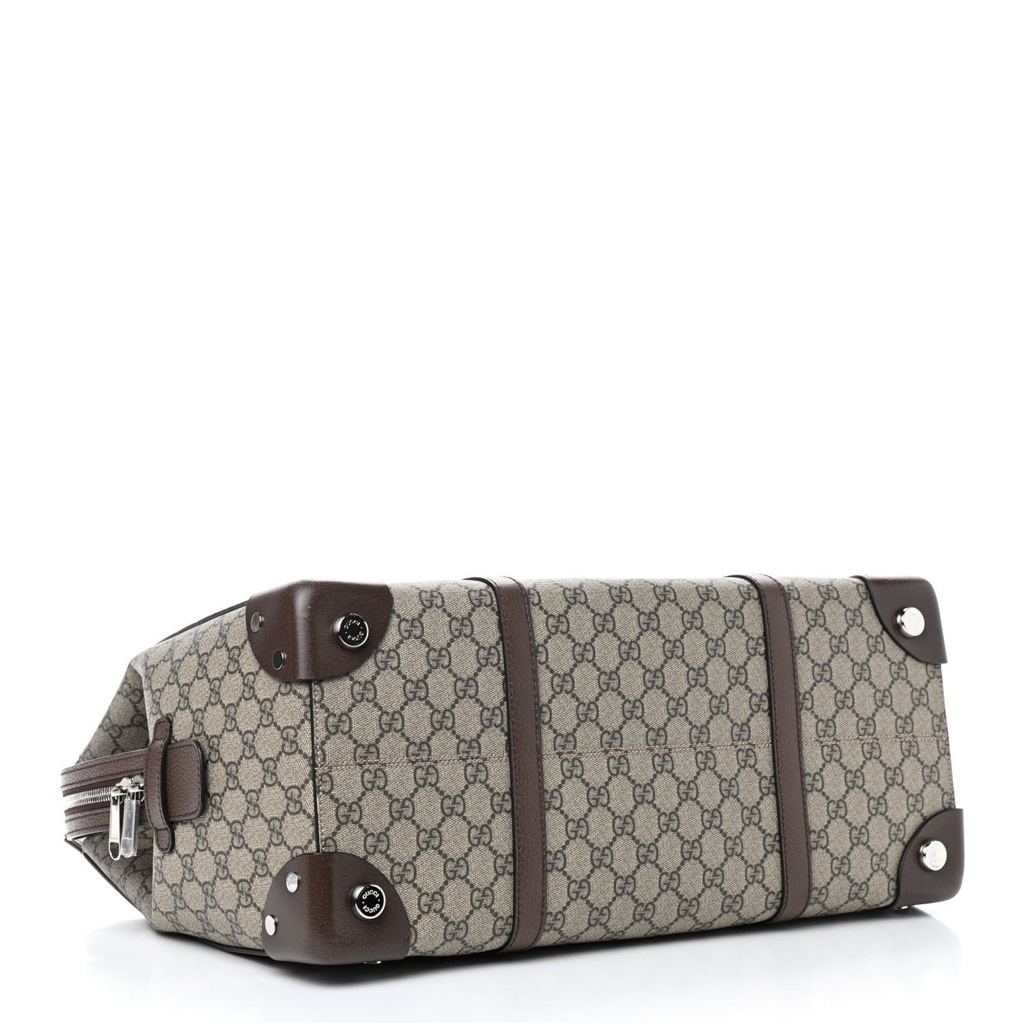 GG Supreme Monogram Large Tote Bag Beige Ebony