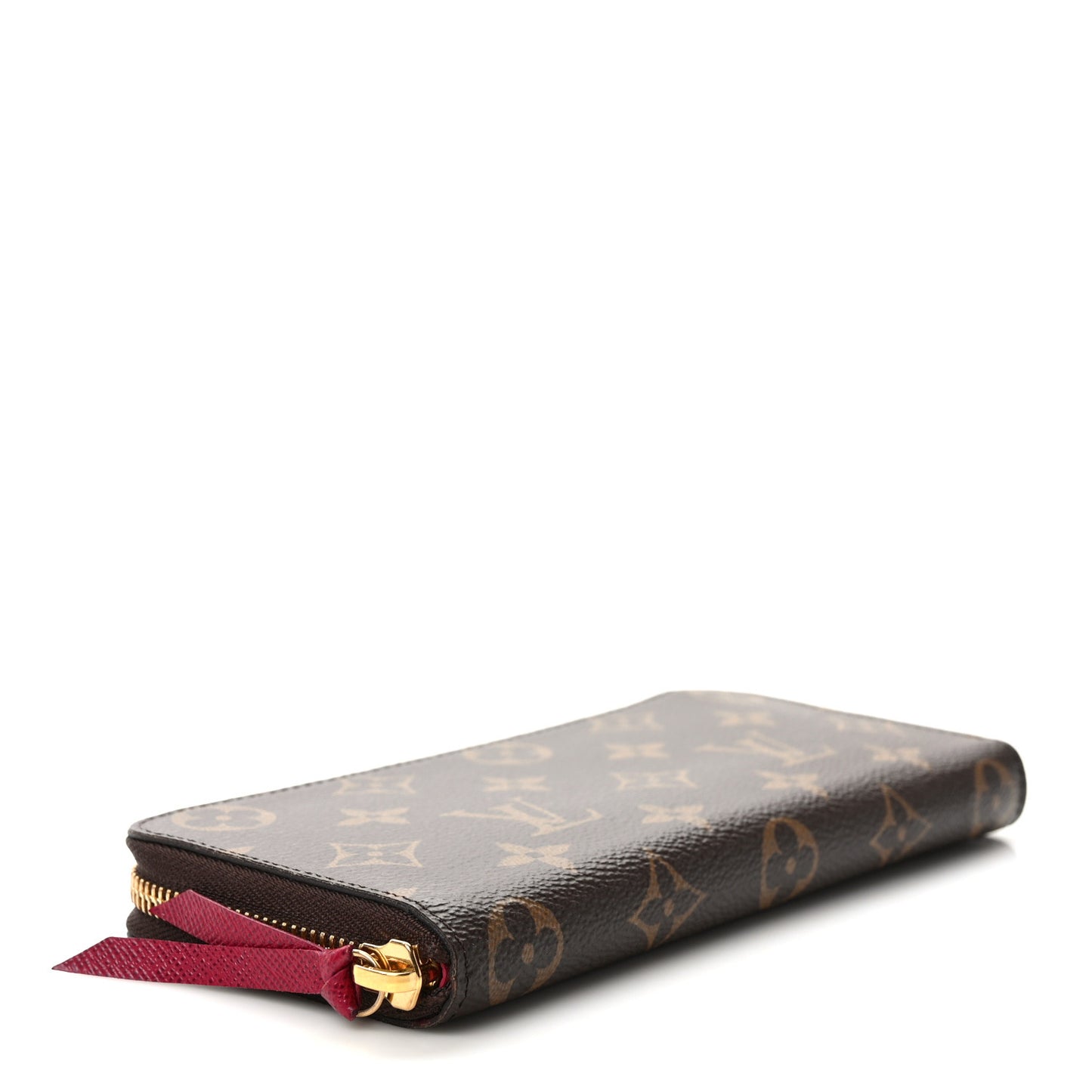 Monogram Clemence Wallet Fuchsia