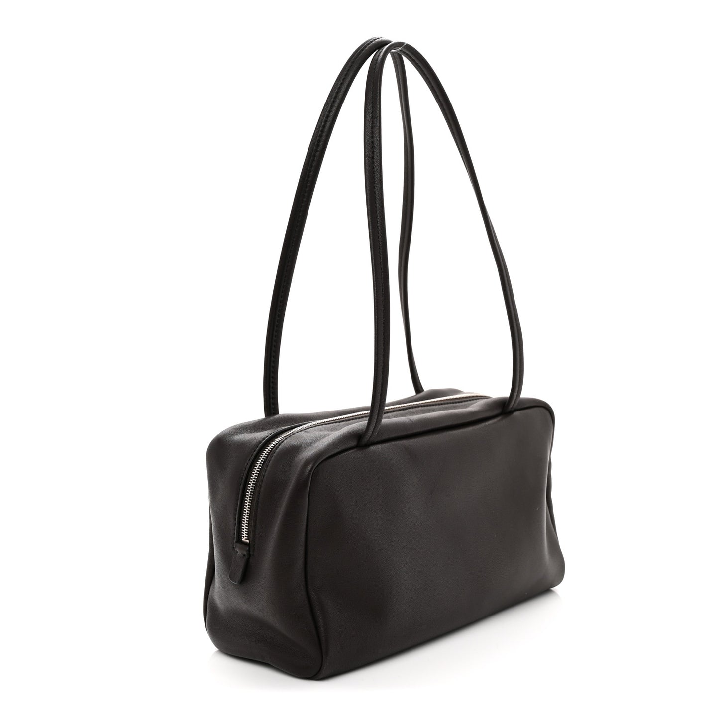 Nappa Astra Bowling Bag Dark Brown Ans