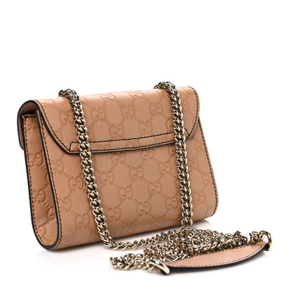 Gucci Guccissima Mini Emily Chain Shoulder Bag Camelia 3 of 10
