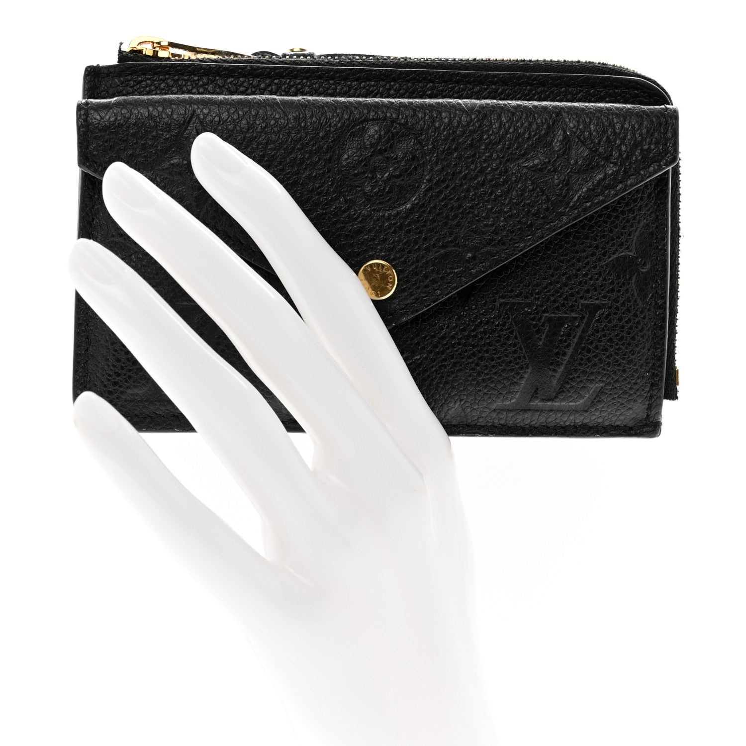 Louis Vuitton Empreinte Recto Verso Card Holder Black 2 of 8