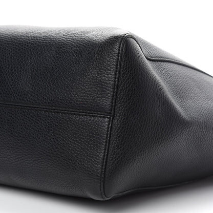 Gucci Pebbled Calfskin Medium Swing Tote Black 8 of 14
