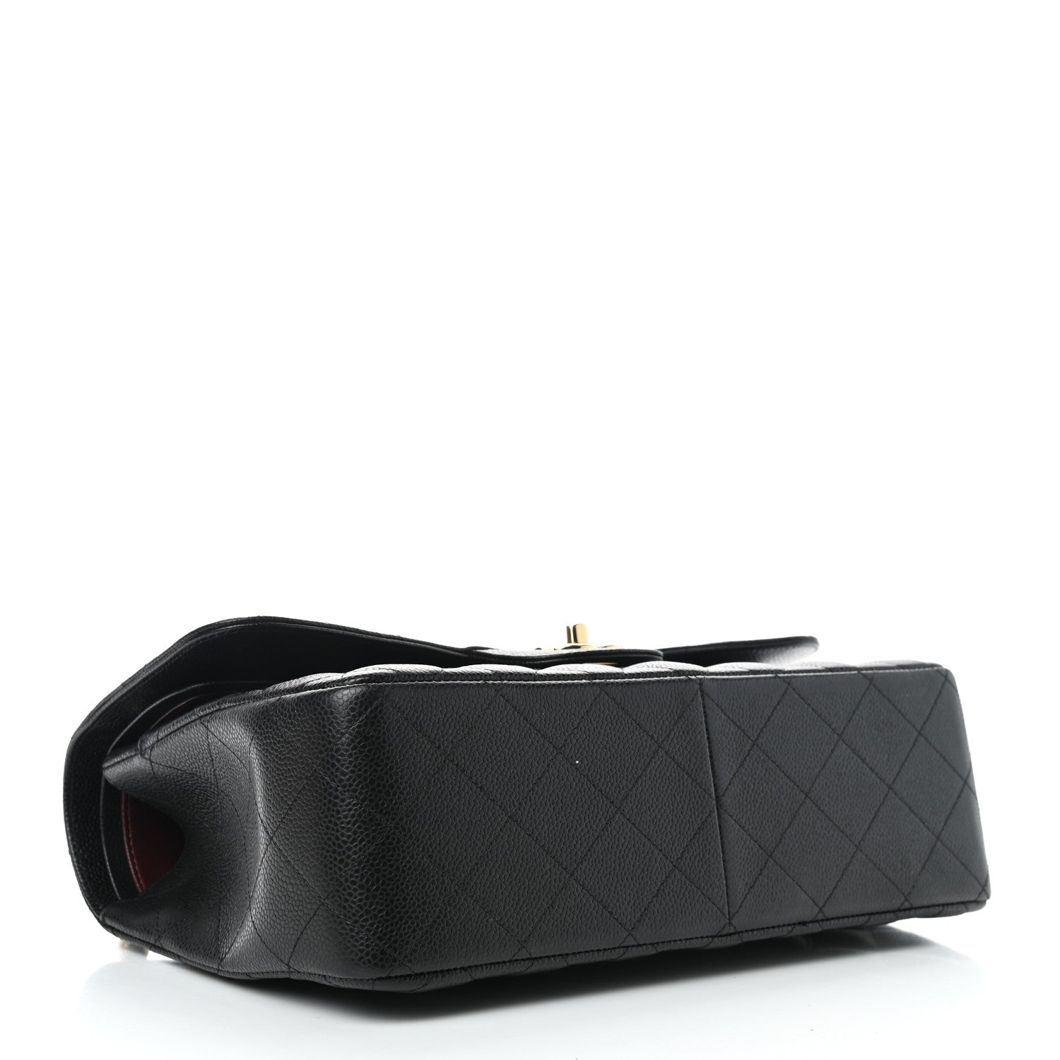 Chanel Caviar Quilted Jumbo Double Flap Black 5 of 10