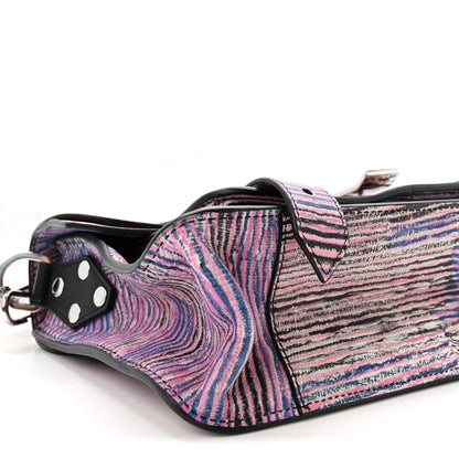 Proenza Schouler X HARMONY KORINE Calfskin Tiny PS1 Satchel Multicolor 8 of 9