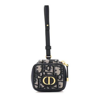 Christian Dior Oblique 30 Montaigne AirPods Pro Case Blue 1 of 12