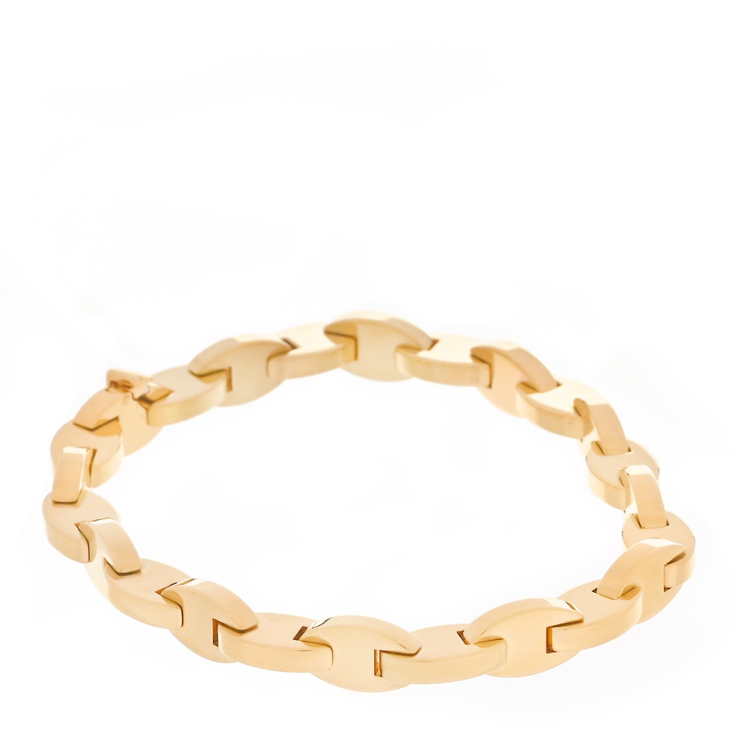 18K Yellow Gold Marine Link Bracelet