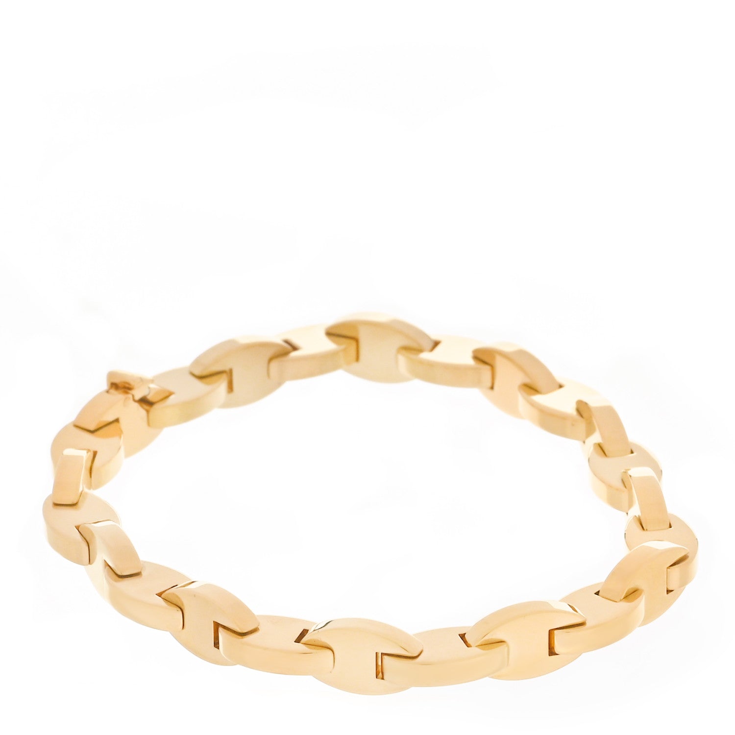 Hermes 18K Yellow Gold Marine Link Bracelet 1 of 4