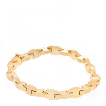 Hermes 18K Yellow Gold Marine Link Bracelet 1 of 4