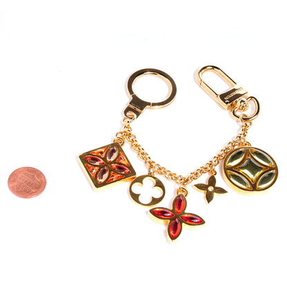 Louis Vuitton Ice Flower Key Chain Bag Charm 2 of 5