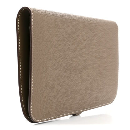 Hermes Togo Dogon Duo Wallet Etoupe 4 of 10
