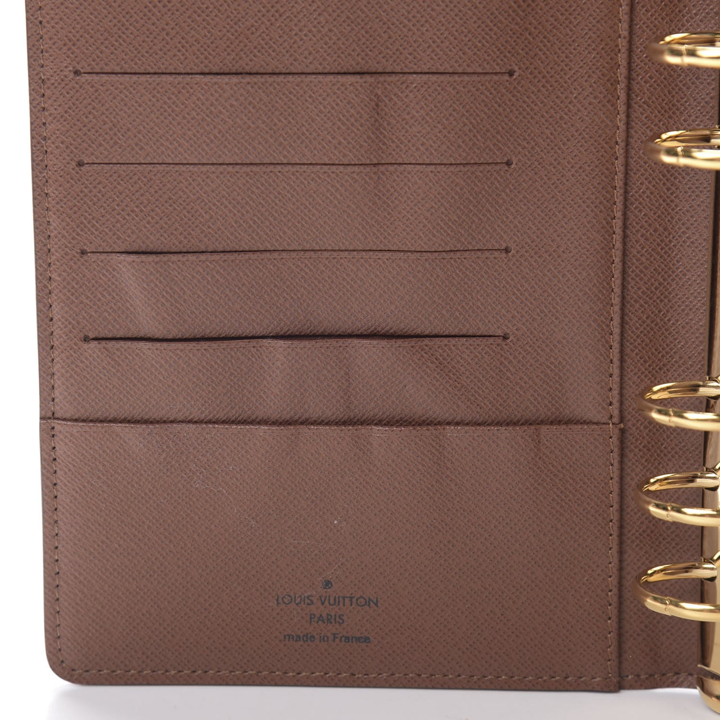 Monogram Medium Ring Agenda Cover