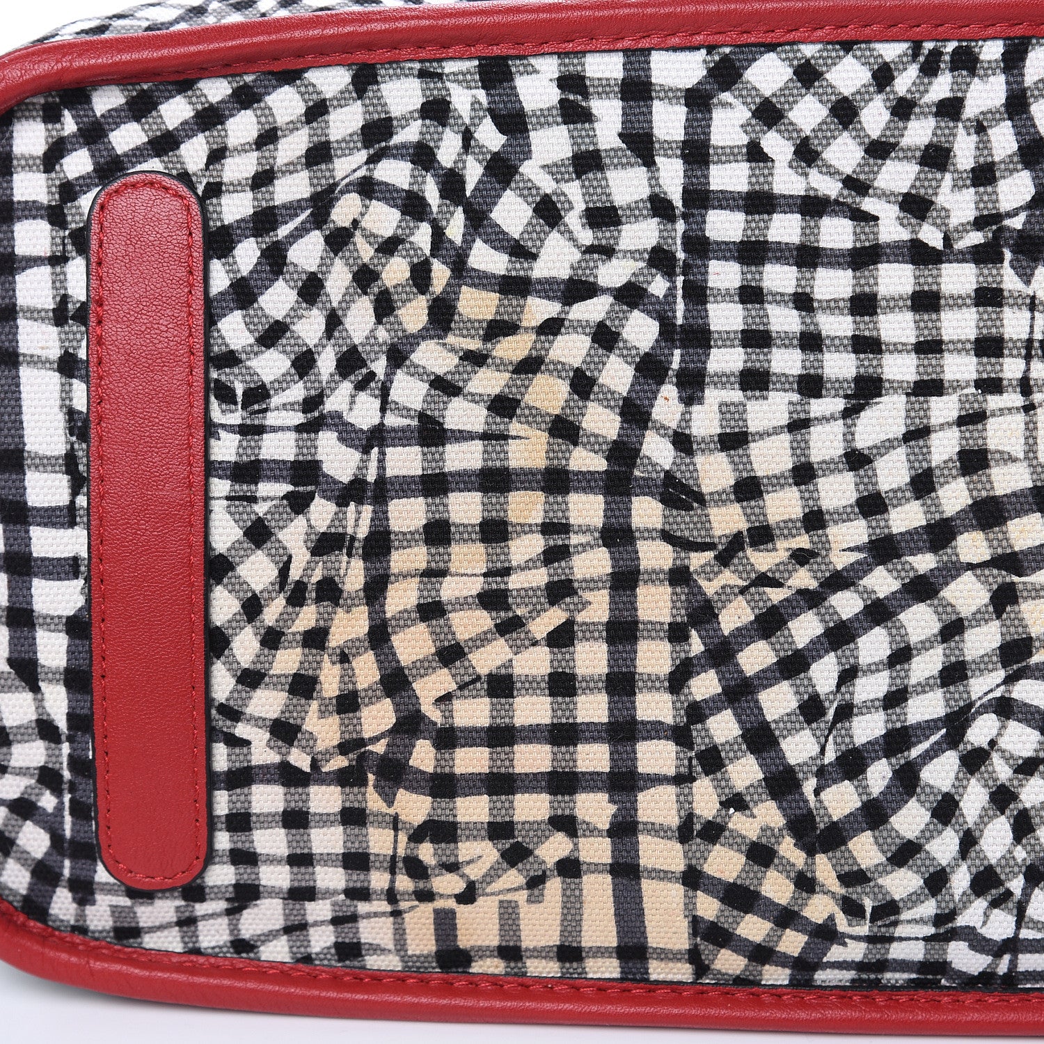 MCM Visetos Medium Liz Reversible Shopper Tote Ruby Red 19 of 21