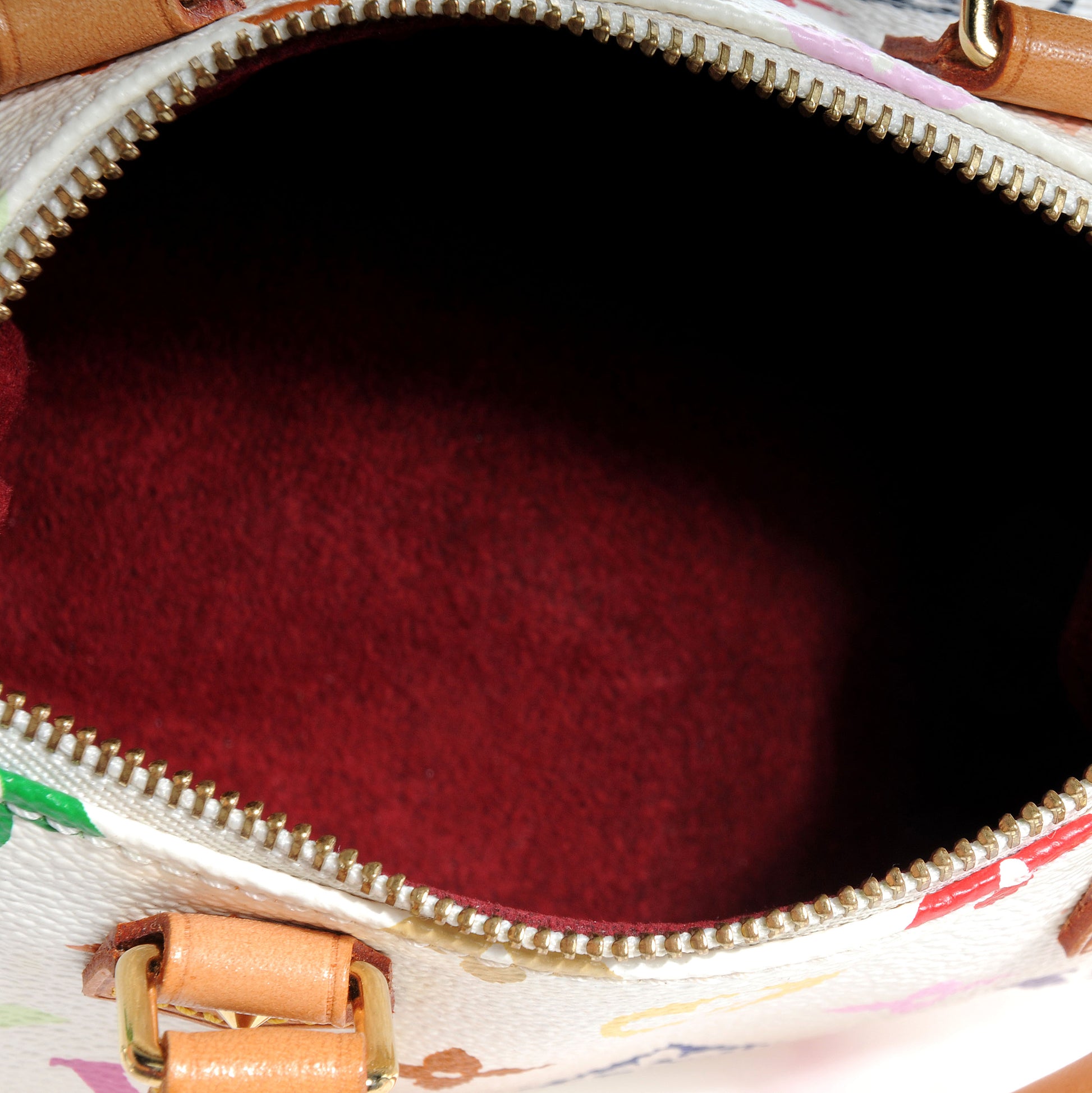 Louis Vuitton Monogram Multicolor Mini Sac HL Speedy White 5 of 9