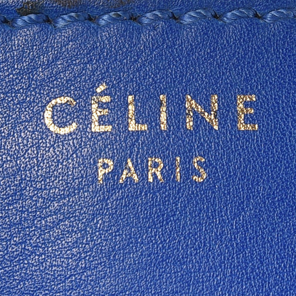 Celine Smooth Calfskin Mini Luggage Electric Blue 7 of 12