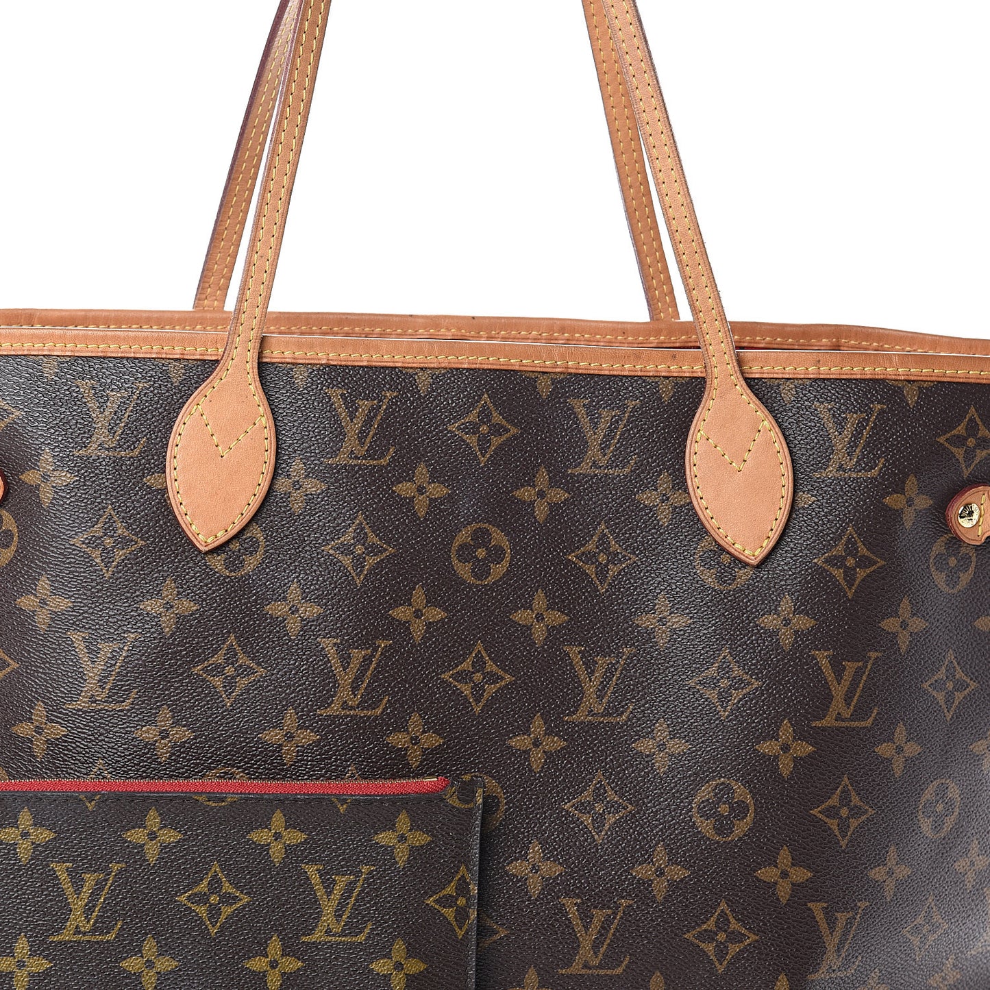 Monogram Neo Neverfull MM Cherry