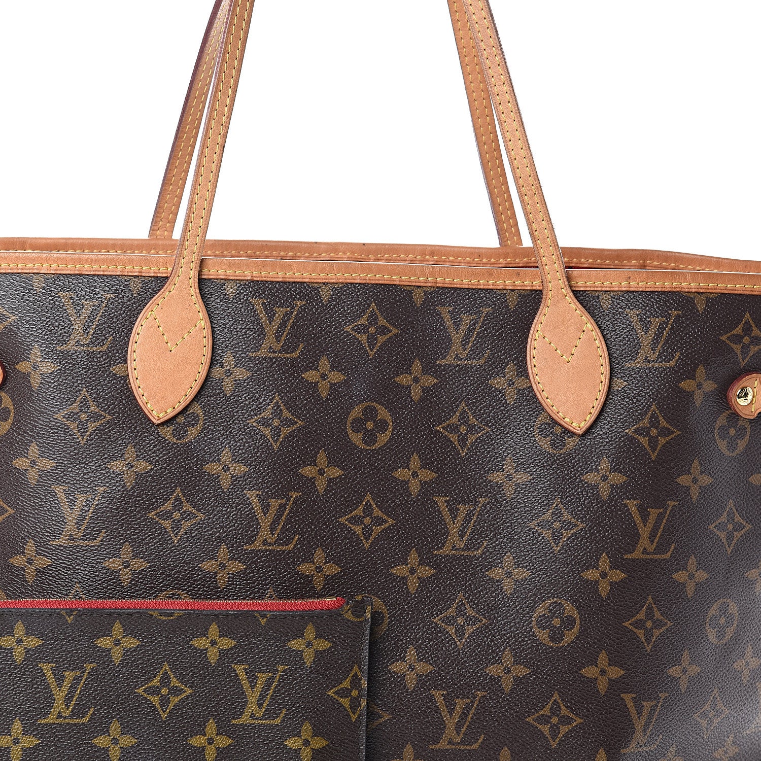 Louis Vuitton Monogram Neo Neverfull MM Cherry 6 of 8
