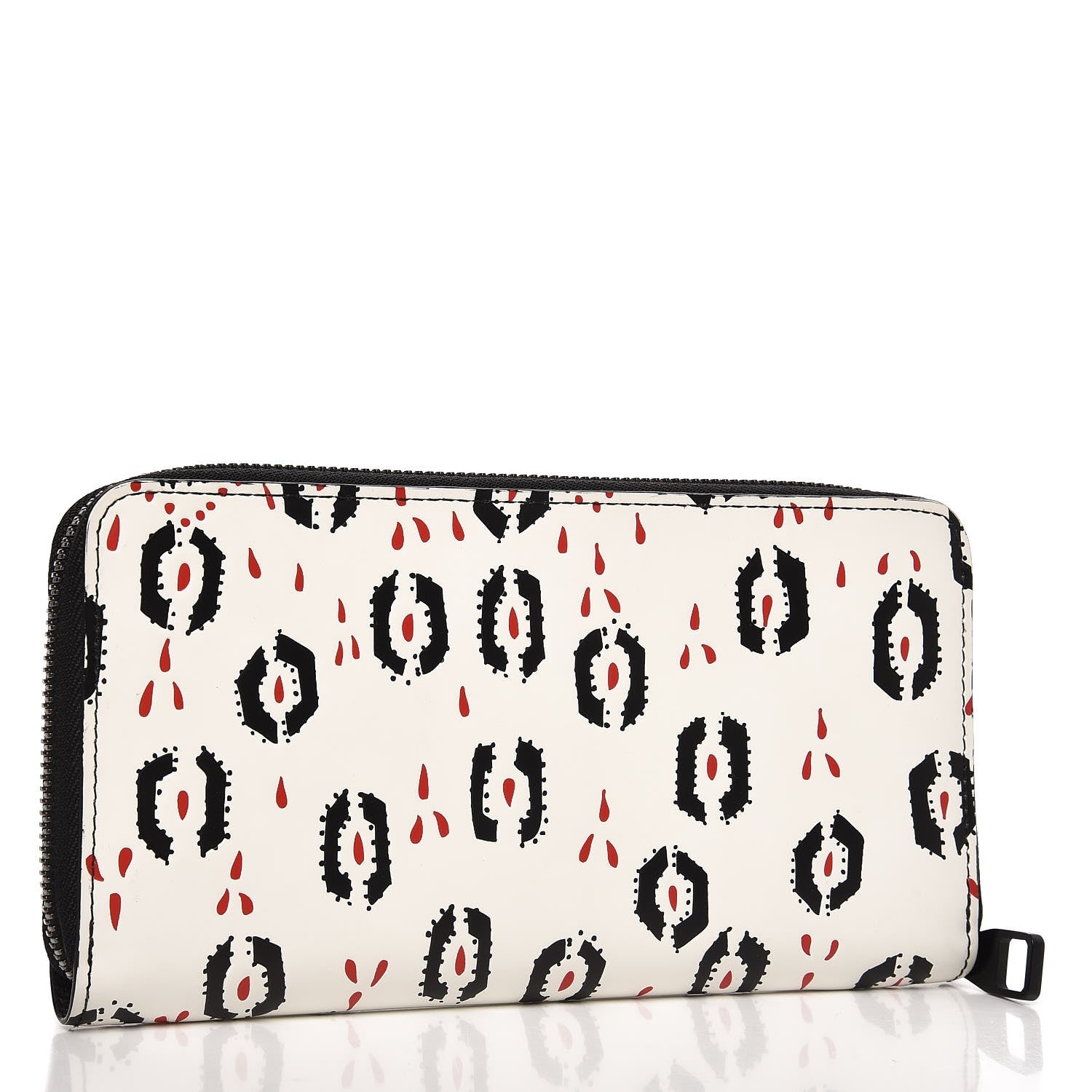 Louis Vuitton Calfskin Zippy Wallet Graphic Print 3 of 8
