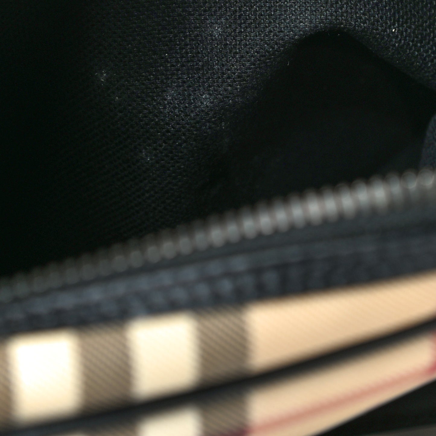 House Check Studded Bowler Black