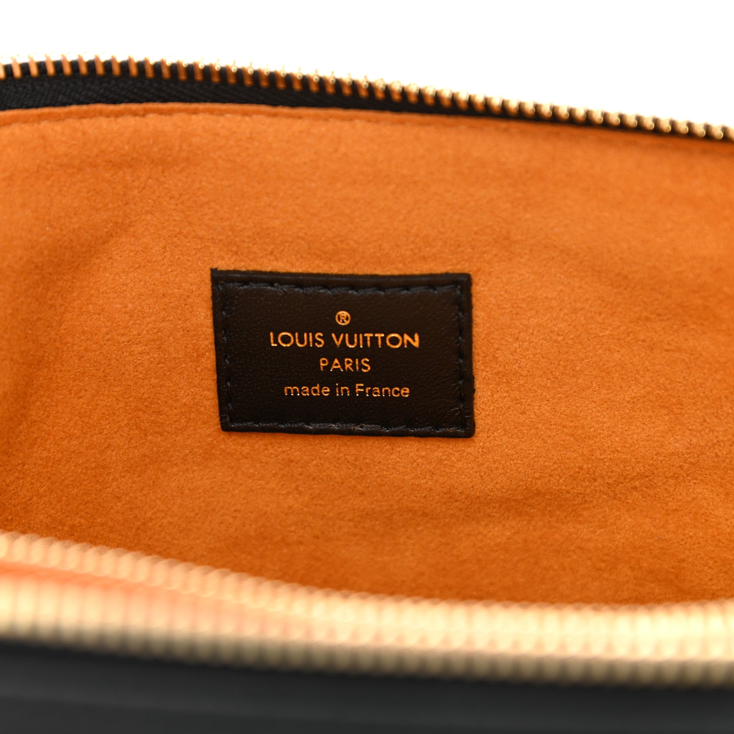 Louis Vuitton Lambskin Embossed Monogram Coussin MM Black 6 of 9