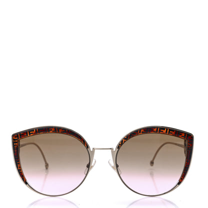 Fendi Metal Acetate F is Fendi FF Cat Eye Sunglasses FF 0290/S Gold 2 of 7