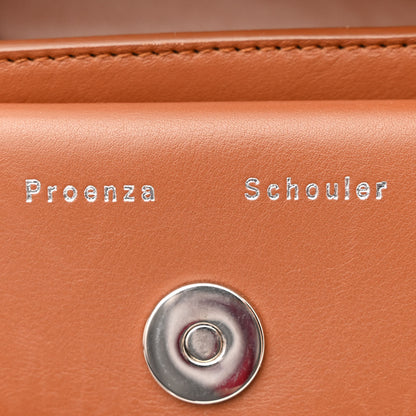Proenza Schouler Smooth Calfskin Mini PS11 Classic Shoulder Bag Saddle 6 of 13