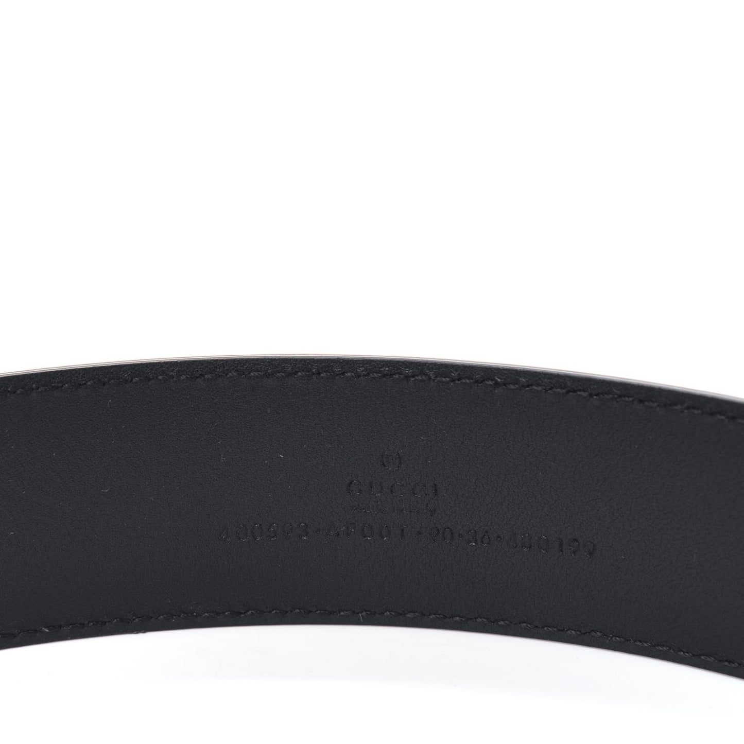Calfskin Double G 40mm Belt 90 36 Black