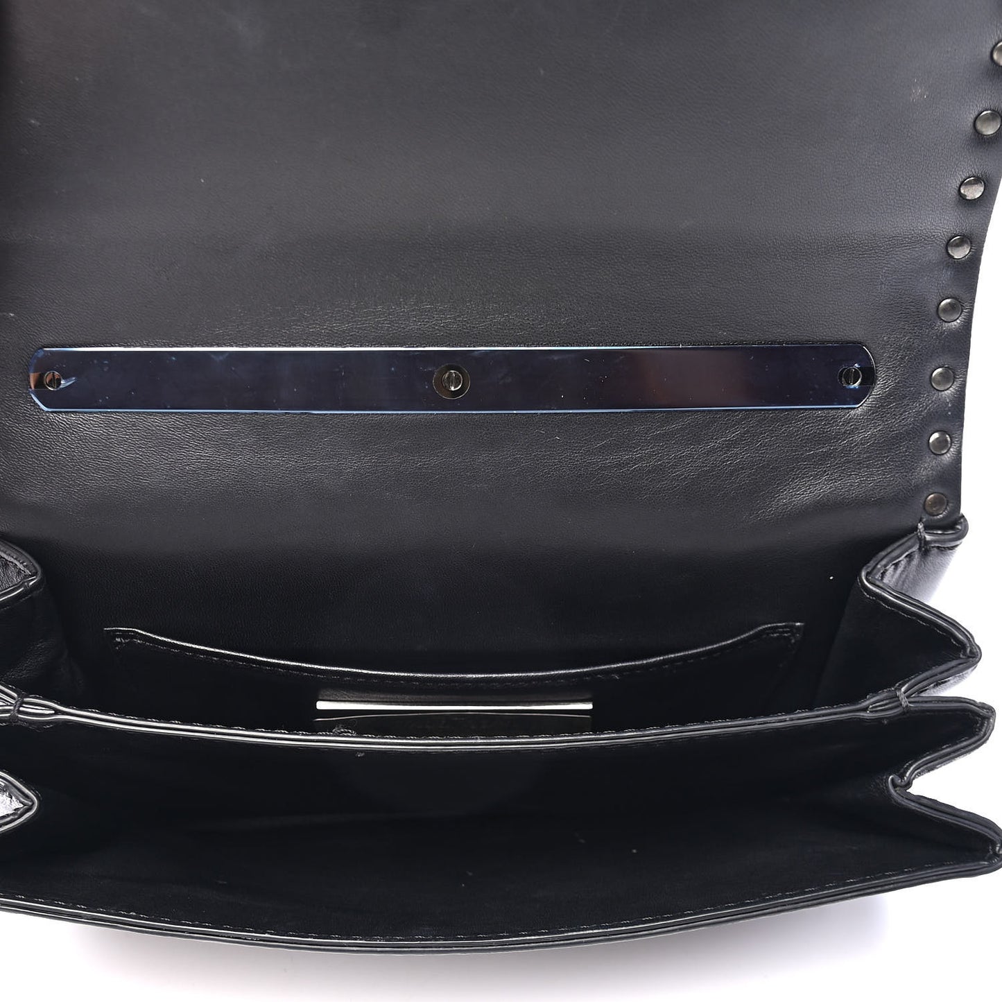 Vitello Rockstud All Over Va Va Voom Flap Bag Black