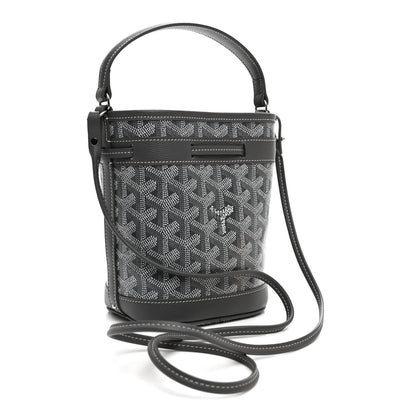 Goyard Goyardine Petit Flot Mini Bucket Bag Grey 3 of 10