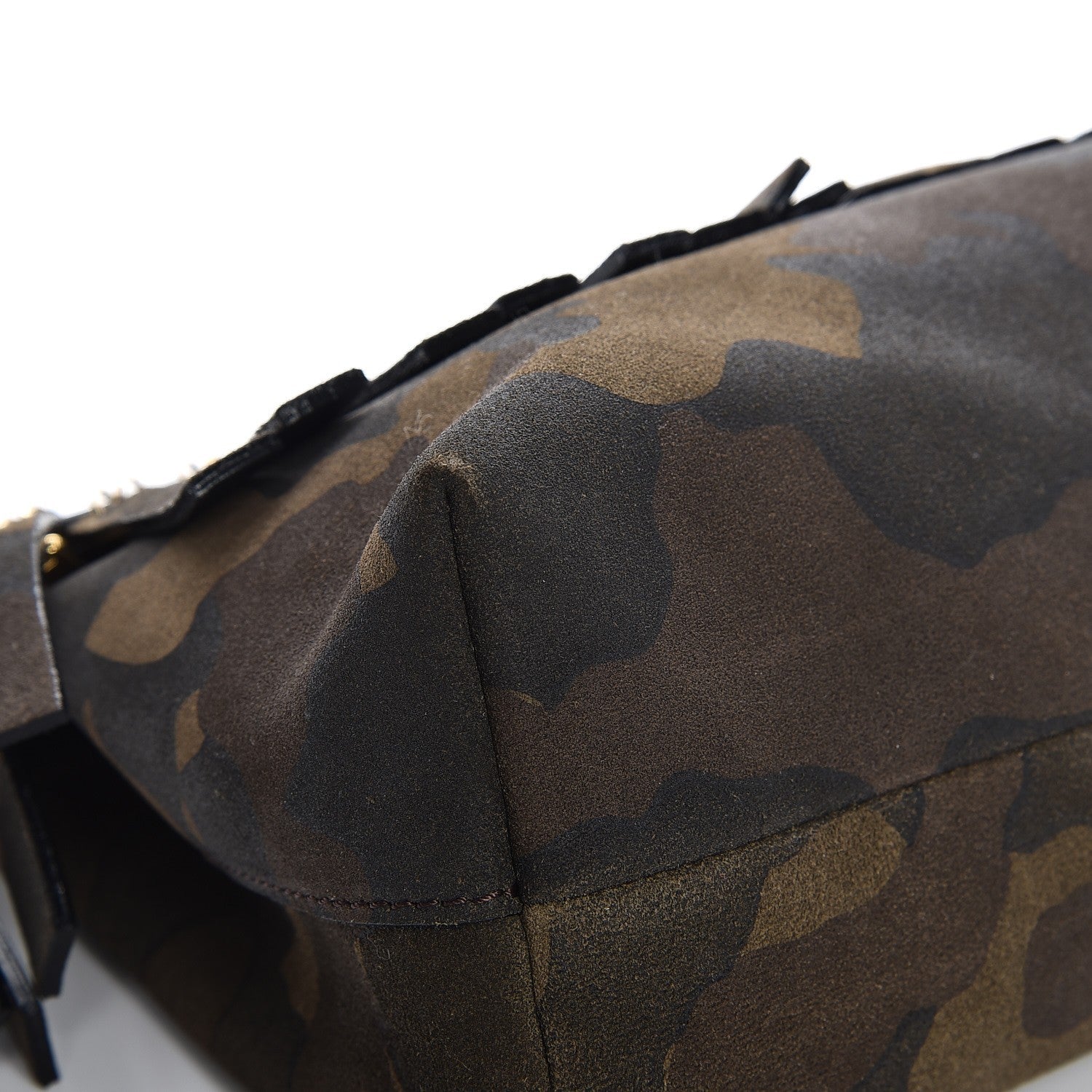 Burberry Prorsum Suede Fringe Camoflauge Clutch Multicolor 7 of 9