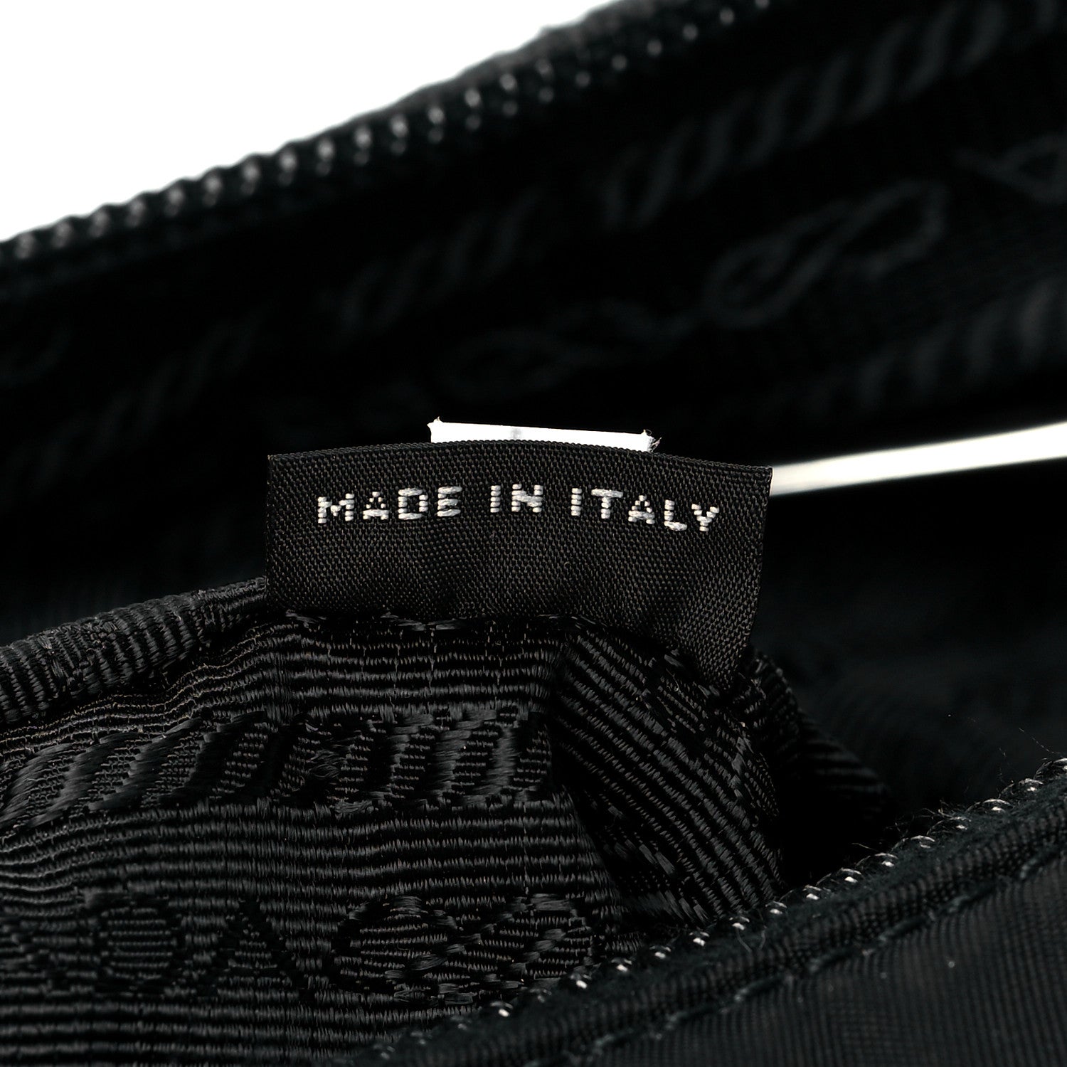 Prada Tessuto Nylon Mini Re-Edition 2000 Bag Black 7 of 10