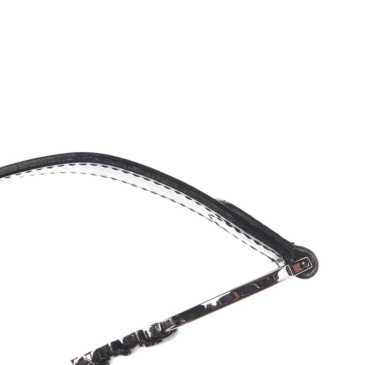 Christian Dior Monogram Saddle Bag Black 10 of 11