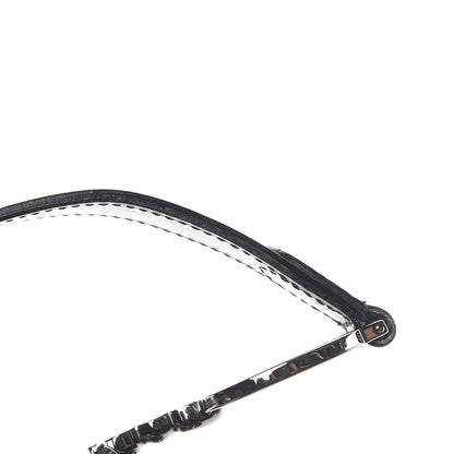 Christian Dior Monogram Saddle Bag Black 10 of 11