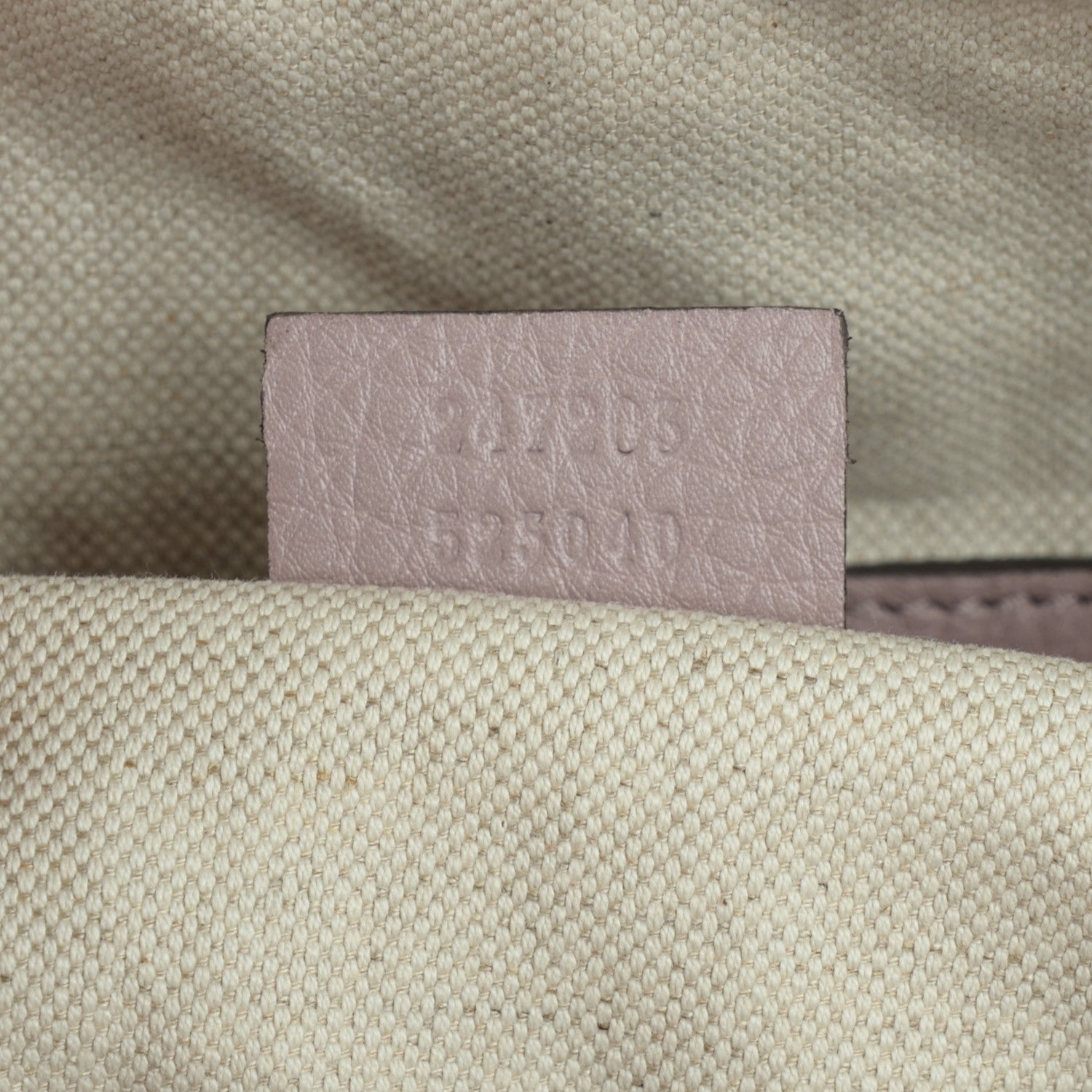 Gucci Monogram Selleria Calfskin Vintage Web Medium Boston New Sand Lilas 7 of 7