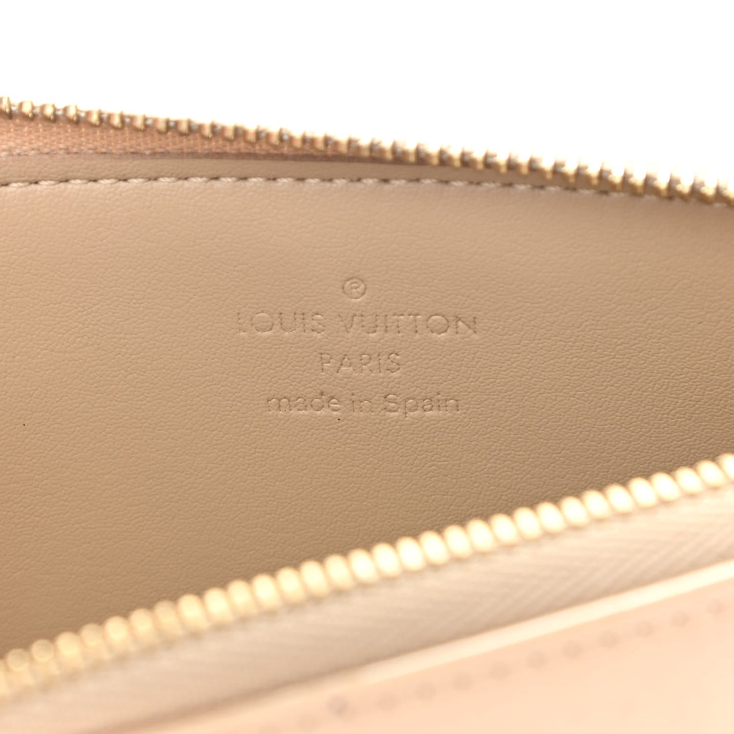 Vernis Lexington Pochette Beige